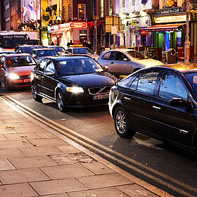 What can be done to ease traffic pressures coming in and out of Dublin City? Image
