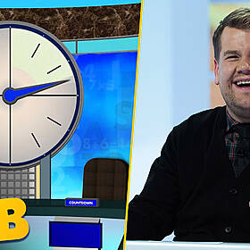 Gift Grub: James Corden Gives It Socks At The Countdown Presenter Auditions Image