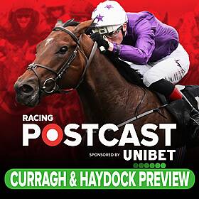 268: Curragh & Haydock Preview | Horse Racing Tips | Racing Postcast | Unibet Image