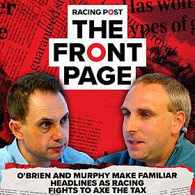 281: Murphy is punished in court as racing fights tax battle | The Front Page | Horse Racing News Image
