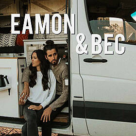 Eamon and Bec on Van Life and YouTube Image
