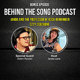 Janda and The Professor Of Rock Remember Ozzy Osbourne Image