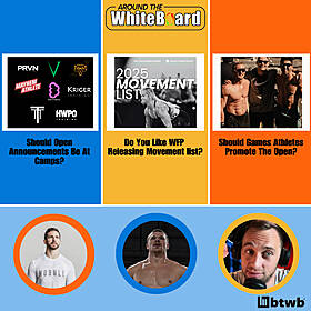 Around The Whiteboard - The CrossFit Open/WFP/Mayhem 25.1 Image