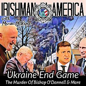 Bishop O’Connell Murder, Ukraine 1 Year On & The Ohio Oil Spill Image