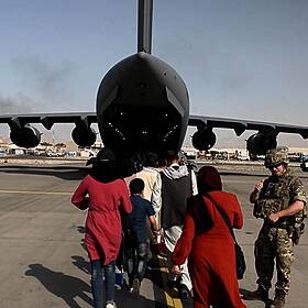 Why thousands of Afghans were secretly relocated to the UK Image
