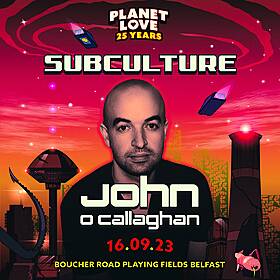 John O'Callaghan LIVE @ Planet Love 2023 Image