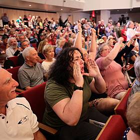 Republican Town Halls Turned Ugly. One Congressman Kept Doing Them Anyway. Image