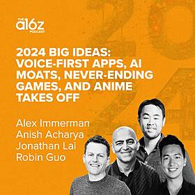 2024 Big Ideas: Voice-First Apps, AI Moats, Never-Ending Games, and Anime Takes Off Image