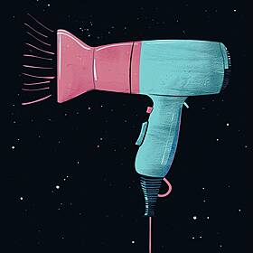 Soothing Hair Dryer White Noise Image