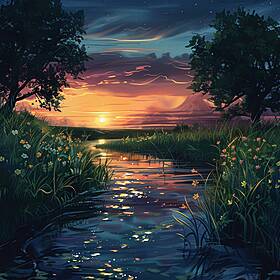 Spring Nature Ambience | Soothing Spring Sounds Image