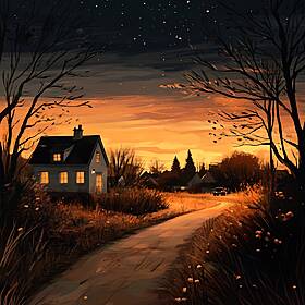 Country Road Ambience Image