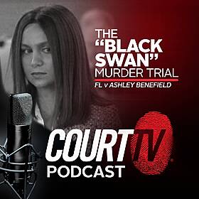 “Black Swan” Murder Trial: Ashley Benefield Testifies | Court TV Podcast Image