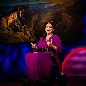 The beautiful balance between courage and fear | Cara E. Yar Khan Image