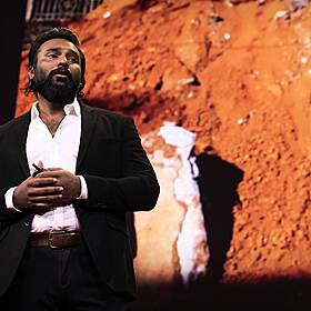 The beauty of building with mud and trash | Vinu Daniel Image