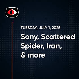 Sony, Scattered Spider, Hikvision, Cybercrime, Iran, BSODs, Cloudflare, Josh Marpet.. - SWN #490 Image
