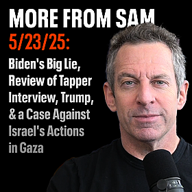 #416 — “More From Sam”: Biden's Big Lie, Review of Tapper Interview, Trump, & a Case Against Israel's Actions in Gaza Image