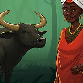 The Kind Old Woman Image