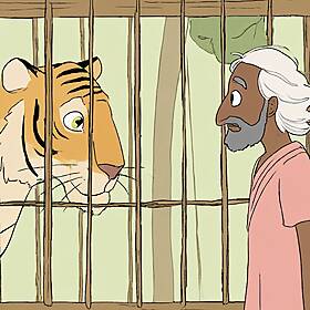 The Gentleman who saved a Tiger Image