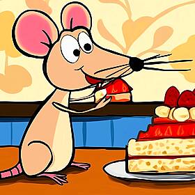 The Mouse and the Cake Image