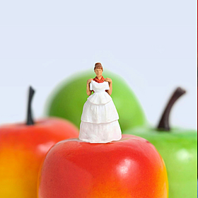 The pressure of shedding for the wedding! Image