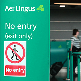 What are the consequences of an Aer Lingus strike? Image