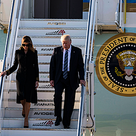US President Donald Trump is set to receive a “palace in the sky”jet Image