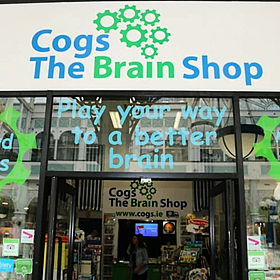 Out & About: Cogs the Brain Shop Image