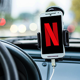 Why are people watching Netflix while driving? Image