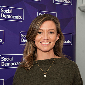 Social Democrats leader Holly Cairns Image