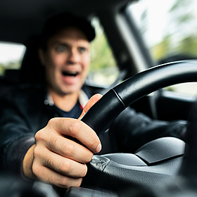 Growing concern over road rage Image