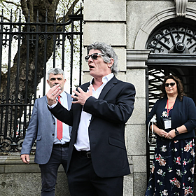 Niall Boylan on running for the European elections Image