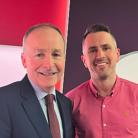 The Bookshelf with Tánaiste Micheál Martin Image