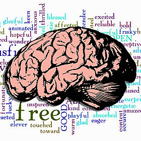 What is ‘ticker tape synesthesia’? Image