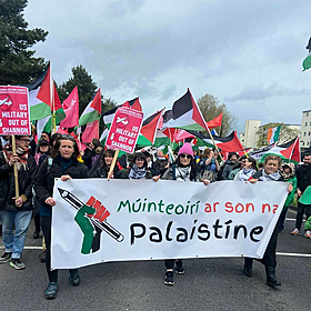 Teaching school kids about Palestine Image