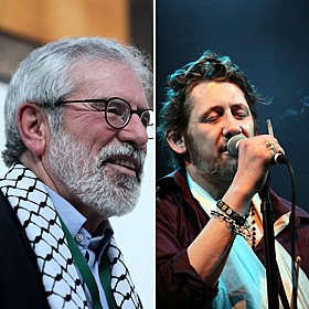 'He was very patriotic' - Gerry Adams Remembers Shane MacGowan Image