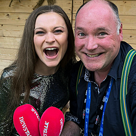 Henry McKean in Basel at Eurovision 2025! Image