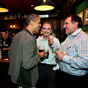 Eighth cousin of Barack Obama Henry Healy Image