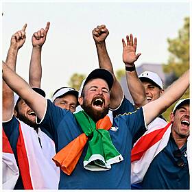 Gift Grub: The European Team Are Still Partying After Ryder Cup Win Image