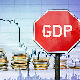 Last week the ESRI slashed its GDP forecasts for Ireland from 5% to 0.1% Image
