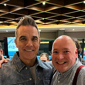 Robbie Williams on playing Croke Park! Image