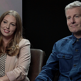 Patrick Kielty and Seána Kerlslake on Screentime Image