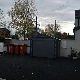 Forced to remove a bike shed under threat of 12m fine and prison Image