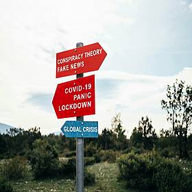 Why are people increasingly believing Conspiracy theories ? Image
