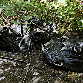 How 54 tonnes of waste removed from the uplands of Wicklow and Dublin. Image