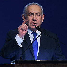 Benjamin Netanyahu vows to fight Hamas ‘with increasing military strength’ Image