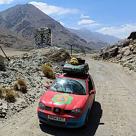 Journalist Fergal Keane talks about the Mongol Rally Image