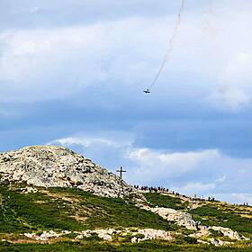The Dentist Flying in the Bray Air Show Image