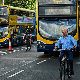 How do we make roads safer for cyclists and pedestrians? Image