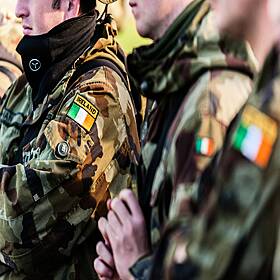 Ireland has become a global outlier by being “virtually defenceless” Image