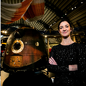 The first Irish person in space Norah Patten Image